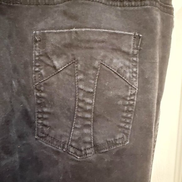 Black Vintage Tripp NYC Skinny Jeans w/Skull Details Sz 16 - Picture 6 of 7